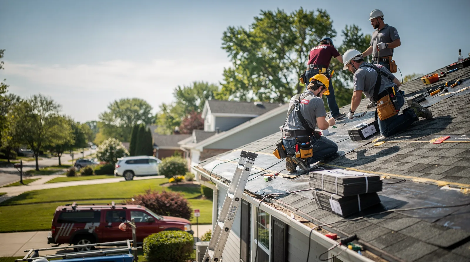 Roof Repair in Orland Park, IL around you
